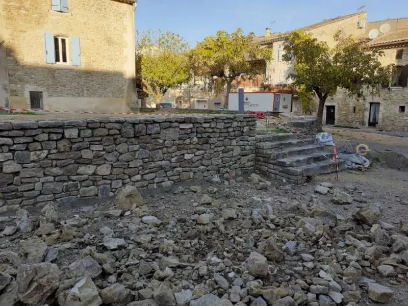 Construction de maison en pierre, Cornillon, KAZAN